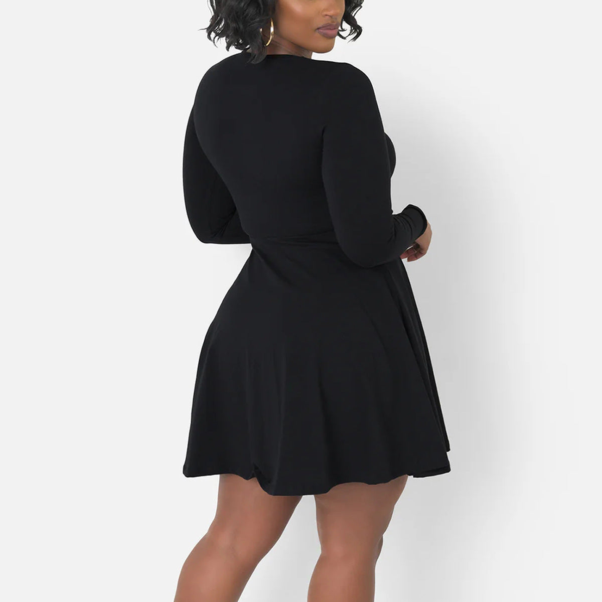 The Noir Hourglass Dress