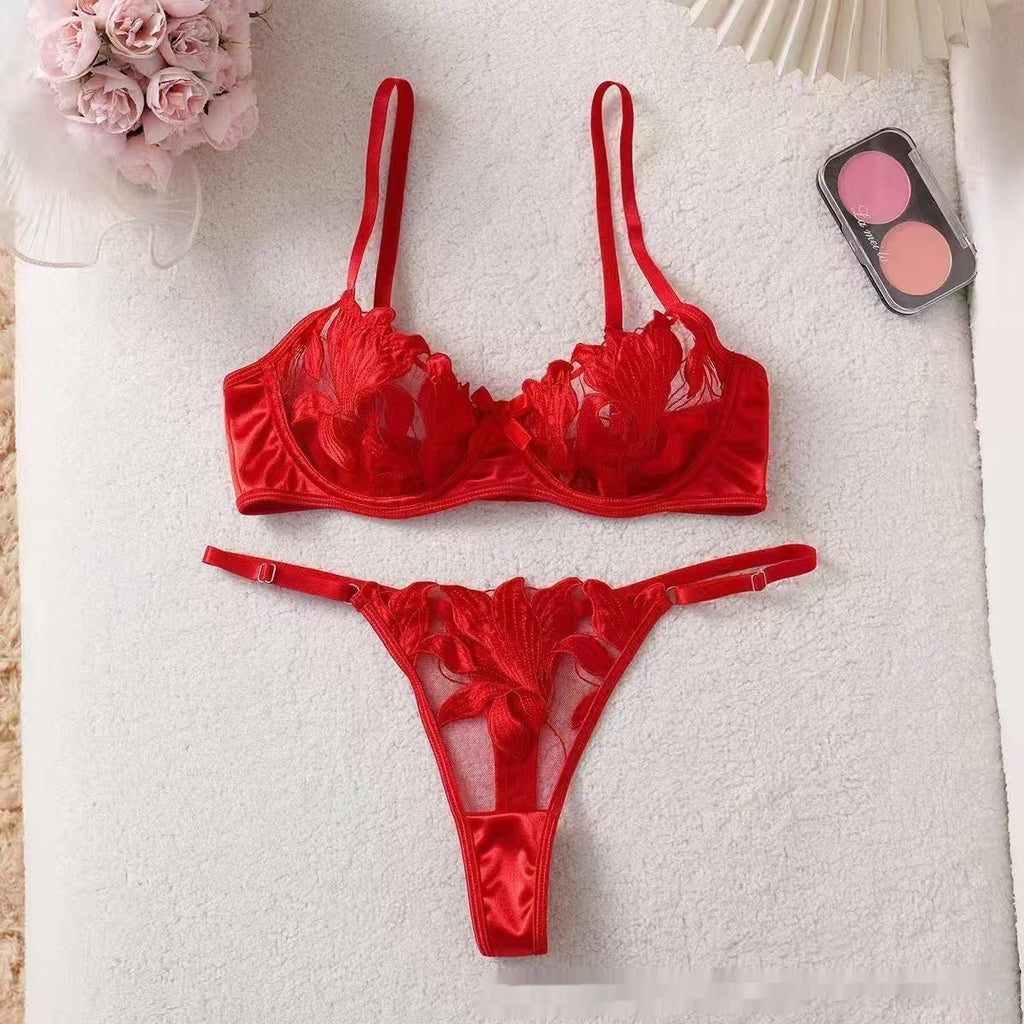 The Embroidered Seduction Set