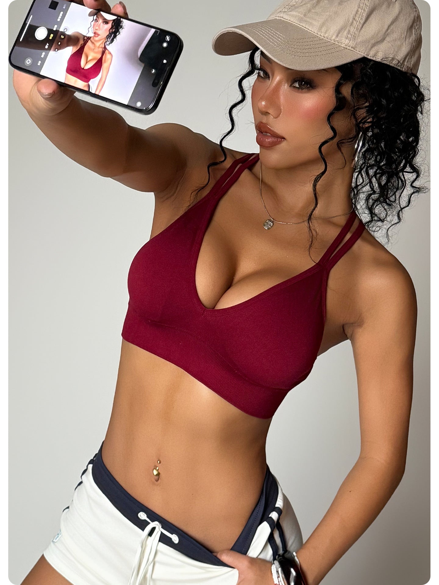 The Crimson Motion Bra